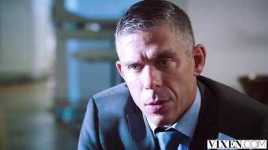 Teen student experiences dominant sex from her principal