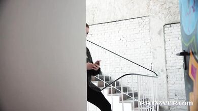 German blonde and Spanish brunette in a threesome