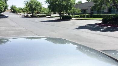 Hot blowjob in the parking lot