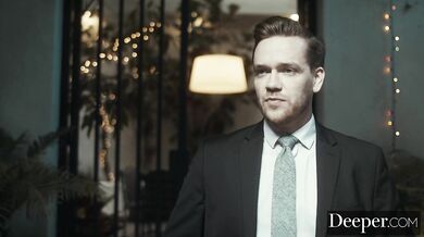 He's looking out the window at her fucking someone else!