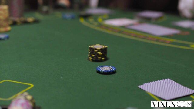 Poker game makes them all super horny!