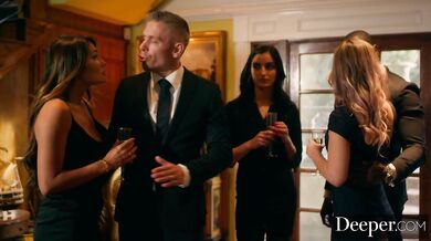 Angry babe wants hard threesome sex right now!