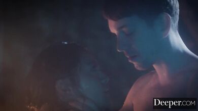 Dominant drowns and then fucks tattooed Asian pornstar