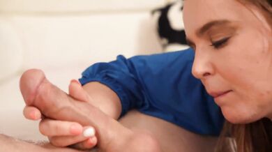 Busty stepmom caught masturbating