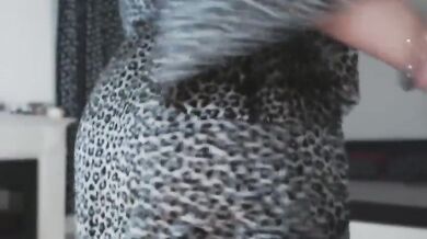 Perfect huge natural saggy tits!