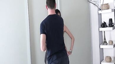 Czech gypsy at the casting