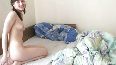 Young couple fucks at home and in the woods