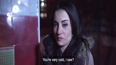 Busty MILF toilet fuck