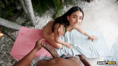 Isa Bella Gets BBC From Behind In POV