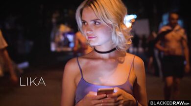 Blonde babe Lolly Small can't resist BBC