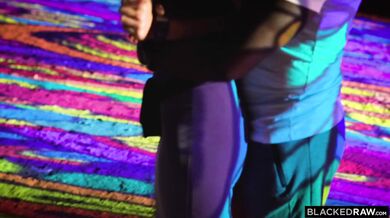 Blonde babe Lolly Small can't resist BBC