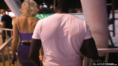 Blonde babe Lolly Small can't resist BBC