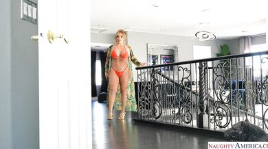 Curvy blonde MILF Richelle Ryan gets down and dirty with a BBC