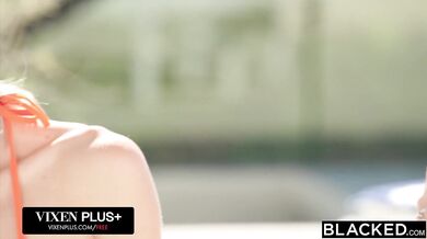 Gorgeous Fit Blonde Dakota Lyn Gets Tag-Teamed By Two Massive BBCs