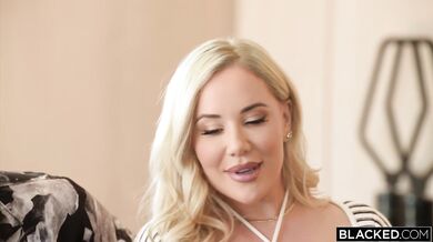 Curvy Blonde Beauty Savannah Bond Gets BBC Spit-Roasted In First Blacked Appearance