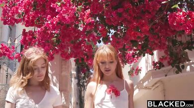 Sexy Redheads Jia Lissa And Little Dragon Love BBC