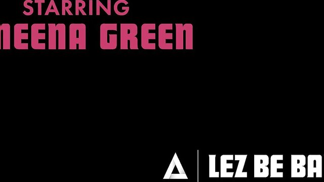 LEZ BE BAD - Horny Chanel Camryn and Ameena Green have raw orgasms with fingering and scissoring