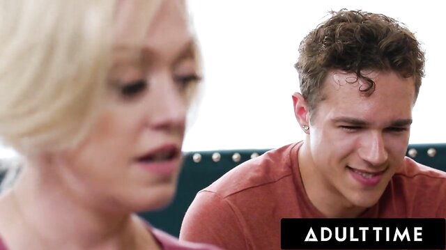 ADULT TIME - Busty stepmom Dee Williams caught watching porn