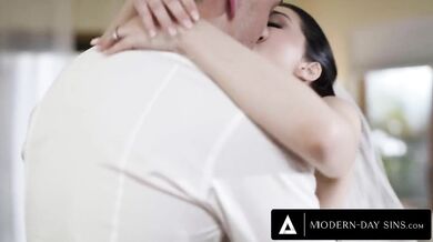 Bridesmaid fucks Italian bride Valentina Nappi on her wedding day