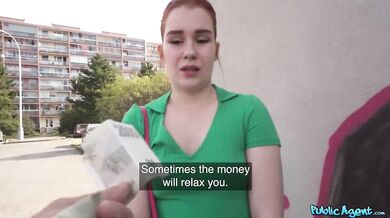 Sprosté prcanie naostro s ryšavou vysokoškoláčkou