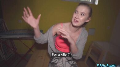 Sladká bežkyňa Elza Alisha bez make-upu vyprcaná cudzincom