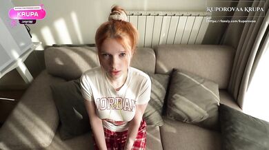 Stepdad fucked his cute stepdaughter for her mistake
