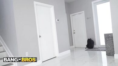 Brianna Moore rides her stepdad's huge cock in POV