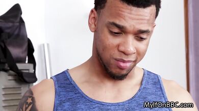 Fit busty MILF coach wants BBC between her boobies