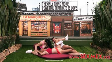 Gaby Veracruz And Paola Rubiel In Threesome