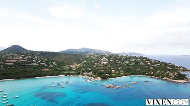 Blonde Vixen Lily Blossom gets wild with a stranger in the great outdoors