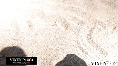 Blonde Vixen Lily Blossom gets wild with a stranger in the great outdoors