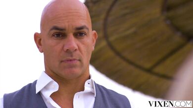 Freya Mayer seduces her crush with a steamy outdoor blowjob & handjob