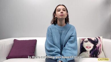 Petite Czech babe Uliana 2526 gives a steamy homemade audition