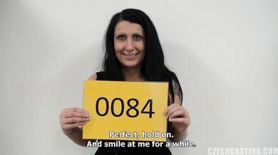 Andrea Casting's big tits bounce as she takes a POV cumshot