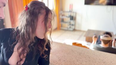 My BFF's wife gets her ass pounded by my big cock while I watch in awe