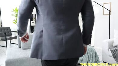 Juliana Grandi learns to negotiate with her husband's boss's big cock - Sexy Wife Remy Rune