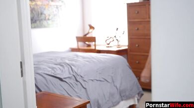 Sexy Blonde Brittany Andrews Is Your Pornstar Wife And Takes A Big Cock For You