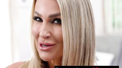 Sexy MILF Andi Avalon Lets Her Husband's Friend Pound Her Pussy While He Watches