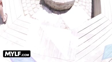 Horny Stepmom And Her Perverted Stepson Celebrate The Goddess Of Fertility By Pounding Her Asshole