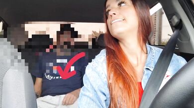App driver catches passenger masturbating from behind!