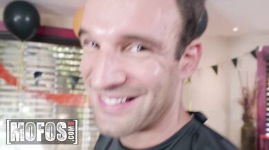 Selena Stone’s Trick Or Treat Turns Naughty As She Gets Unwrapped And Fucked By A Huge Cock