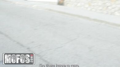 Bella Rico Takes A Public POV Pounding And Gets Her Shaved Pussy Filled With Creamy Cum