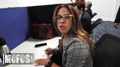 Sasha Pearl Gets Frisky With Parker Ambrose At Work And Gets His Cream All Over Her Face