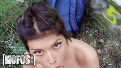Macarena Lewis Turns A Peaceful Hike Into A Wild Outdoor Fuck With Jordi’s Thick Cock