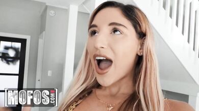 Abella Danger Displays Her Deepthroat Skills Before Grinding On JMac In Reverse Cowgirl