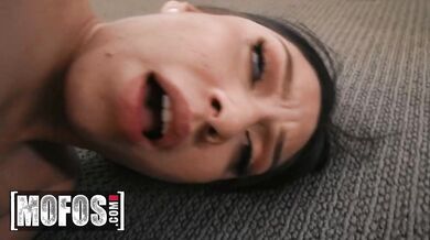 Camila Cano Starts With Jumping Jacks, Then Bounces On Her Trainer’s Hard Cock