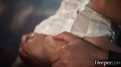 Cecilia Lion Sucks Stranger's Cock While BF Watches