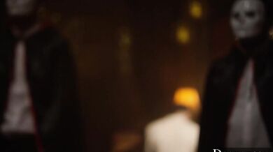 Lulu, April, Jasmine And Isiah Serve Mistress Maitland Ward Baxter