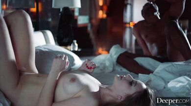 Laney Grey And Troy Have Intense Threesome With Lena Paul