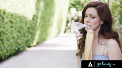 Clumsy Nicole Vaunt Keeps Embarrassing Herself In Front Of Hot Neighbor Charlie Valentine
